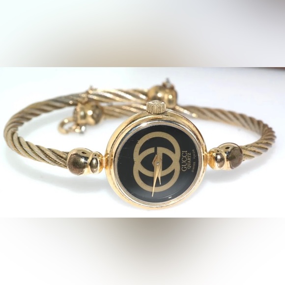 Rare~Vintage Gucci rope cable bracelet watch 2047-1L - Picture 2 of 9